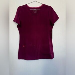 Heart soul Scrub top